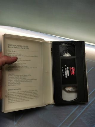 VHS, CINE PELÍCULA EN VHS - REGRESO AL FUTURO parte III