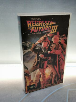VHS, CINE PELÍCULA EN VHS - REGRESO AL FUTURO parte III