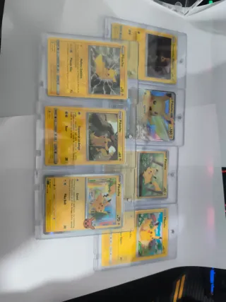 Lote Cartas Pokémon Pikachu