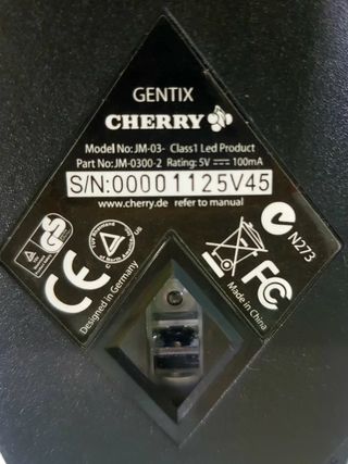 Ratón Óptico Cherry Gentix USB Plug & Play