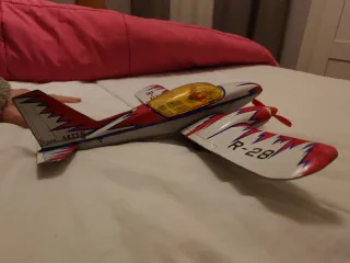 Juguete de hojalata antiguo