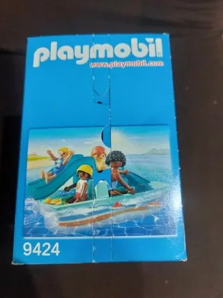 Playmobil Family Fun 9424 Barco con tobogán