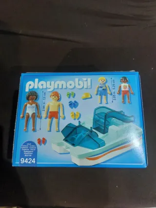 Playmobil Family Fun 9424 Barco con tobogán