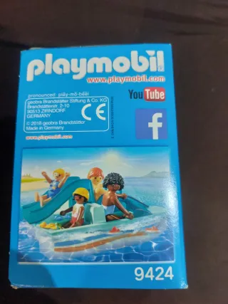 Playmobil Family Fun 9424 Barco con tobogán