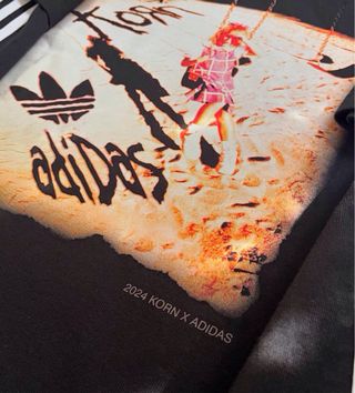 Camiseta Korn x Adidas Talla M