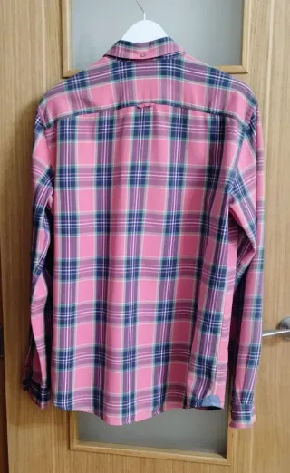 Camisa cuadros Pull&Bear Talla L