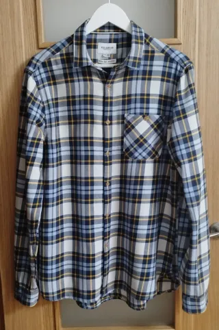 Camisa cuadros Pull&Bear Talla L