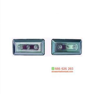 INTERMITENTES LATERALES LED CROMO PARA VW GOLF 3,