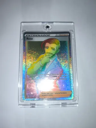 Carta Pokémon Entrenador Rose 196/189