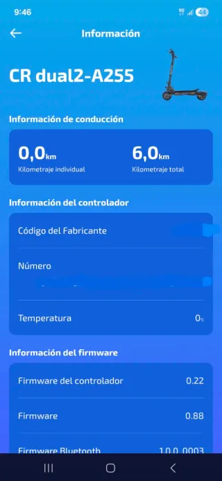 Patinete Eléctrico Smartgyro Crossover Dual Max LR
