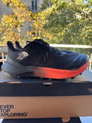 The North Face Calzado Montaña HombreNegro/Naranja