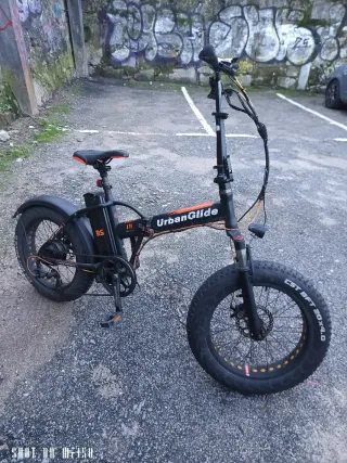 Bicicleta Elétrica Urbanglide RS C7 Fat 20x4.0