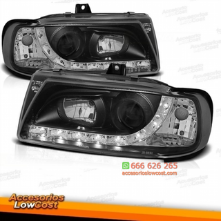 FAROS LUZ DIURNA  LED  IBIZA Y CORDOBA 6K (95-99)