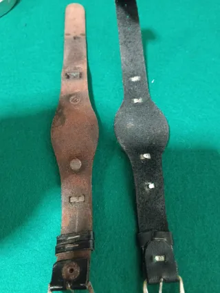 Correas de reloj vintage de cuero 18 mm