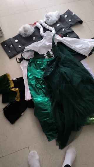 Disfraz Mago Oz Dororhy Ciudad Esmeralda y soldado