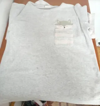 Pijama raposa infantil 8-9 anos