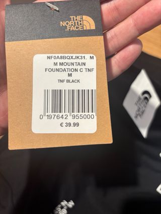 Camiseta The North Face M Negra