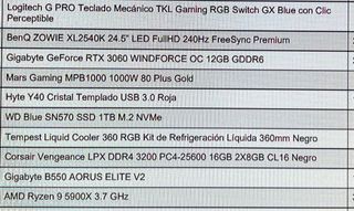 PC Gaming Completo AMD Ryzen 9 RTX 3060