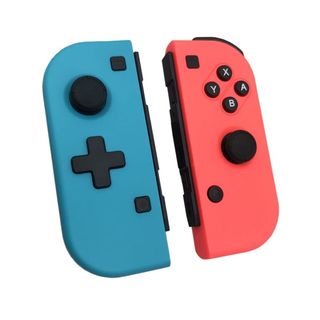 Controller Gamepad wireless Bluetooth Joystick compatibile con Nintendo NS/Lite/OLED, rosso + blu, NUOVO