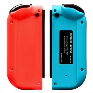 Controller Gamepad wireless Bluetooth Joystick compatibile con Nintendo NS/Lite/OLED, rosso + blu, NUOVO