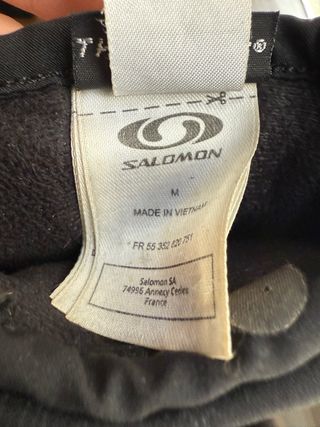 Guantes Salomon Talla M Negros
