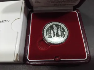 Moneda 5 Euros San Marino 2008 Olimpiadi di Pechin
