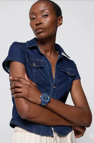 Reloj Guess Azul y Verde Nuevo