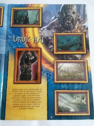 El Señor de los Anillos: Álbum de Cromos
