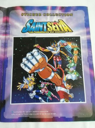 Álbum Saint Seiya Panini