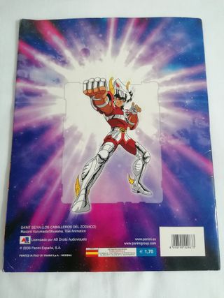 Álbum Saint Seiya Panini