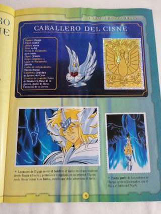 Álbum Saint Seiya Panini