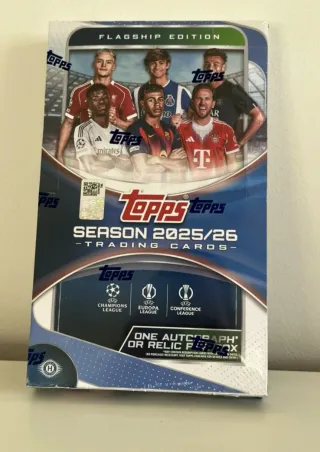 Caja Topps UCC 2025/26 Flagship Ed. Nueva