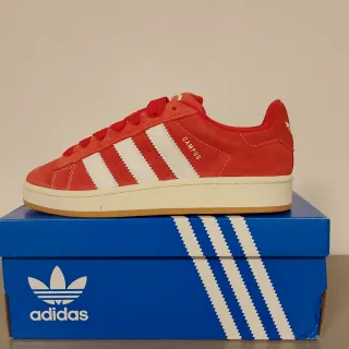 Adidas Campus 00s Rosso Bianco Taglia 41 1/3
