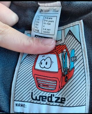 Pantalones de nieve para niño