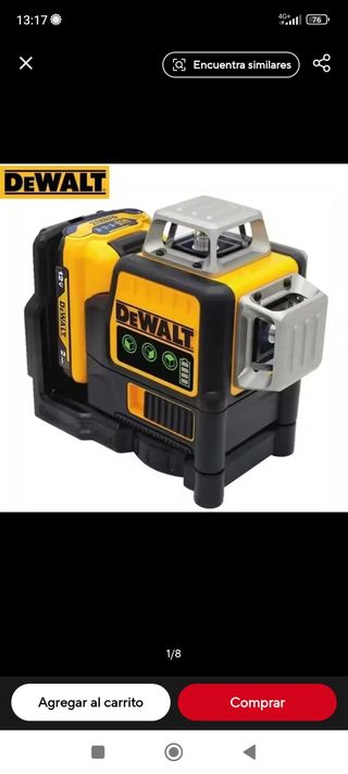Nivel Láser Dewalt 12V XR