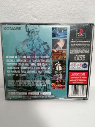 Metal Gear Solid Special Missions PS1 PAL Konami