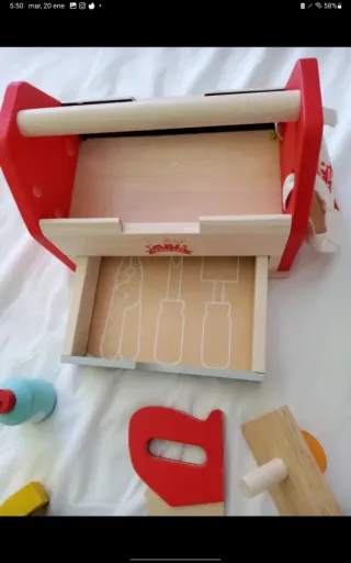 Caja Herramientas Madera Le Toy Van