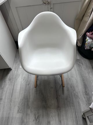 Silla Lactancia Blanca, mecedora.