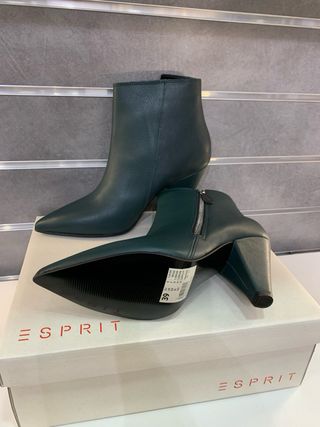 Tronchetti donna Esprit pelle verdi