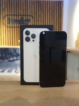 IPHONE 14 PRO MAX 128GB PLATA 100% BATERIA