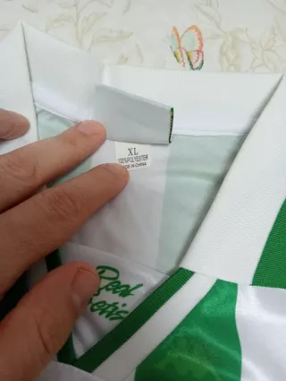 Camiseta futbol talla XL