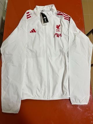 Chaqueta Adidas Liverpool FC Blanca