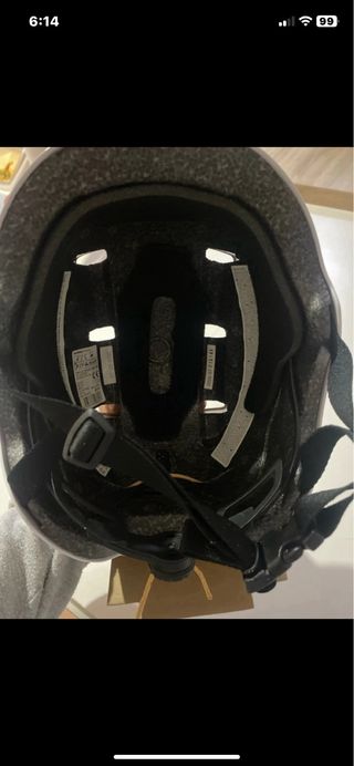 Casco bici infantil blanco Talla XS decatlón