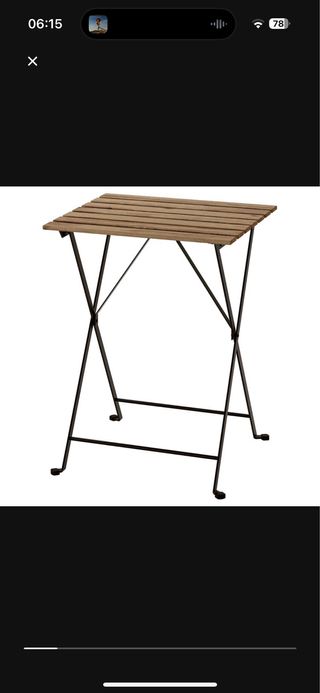 Mesa IKEA TÄRNÖ - Plegable (Exterior/Balcón)