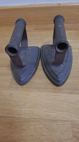 2 Planchas de Hierro Antiguas