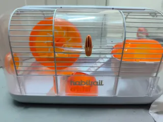 Jaula para hámster con accesorios