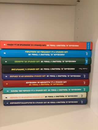 Colección libros Los Compas del 1 al 9