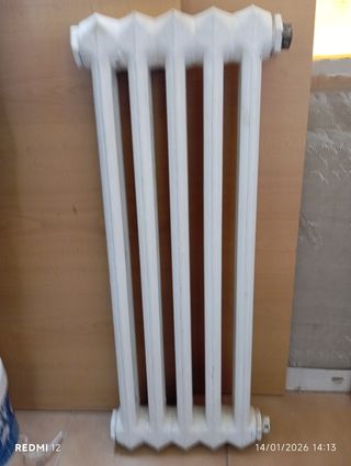 Radiador de hierro blanco