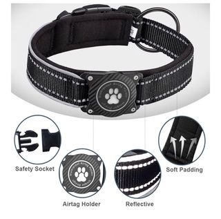 Localizador Airtag à prova d'água para cães