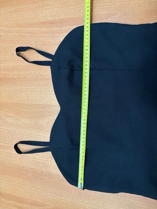 Vestido largo negro talla 44